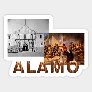 The Alamo Sticker